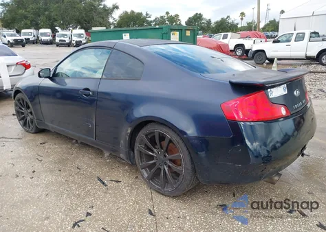 2004 Infiniti G35 z USA, uszkodzony, nr VIN JNKCV54E34M803979